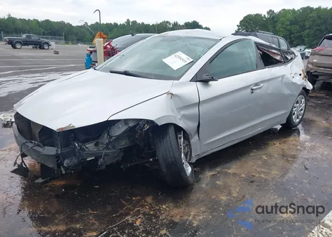 2017 Hyundai Elantra Se из США, поврежденный, VIN 5NPD74LF3HH084043